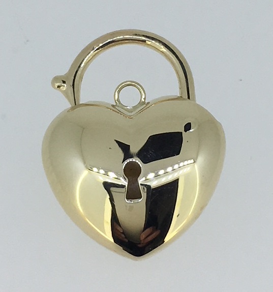 Puff Heart Padlock